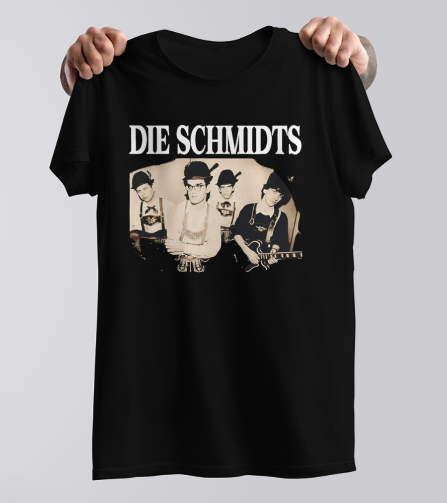 Die Schmidts Oktoberfest Band Bavarian Attire T-Shirt