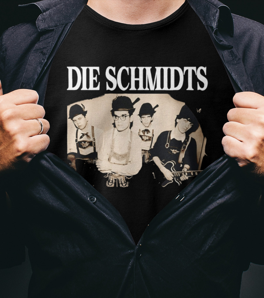 Die Schmidts Oktoberfest Band Bavarian Attire T-Shirt