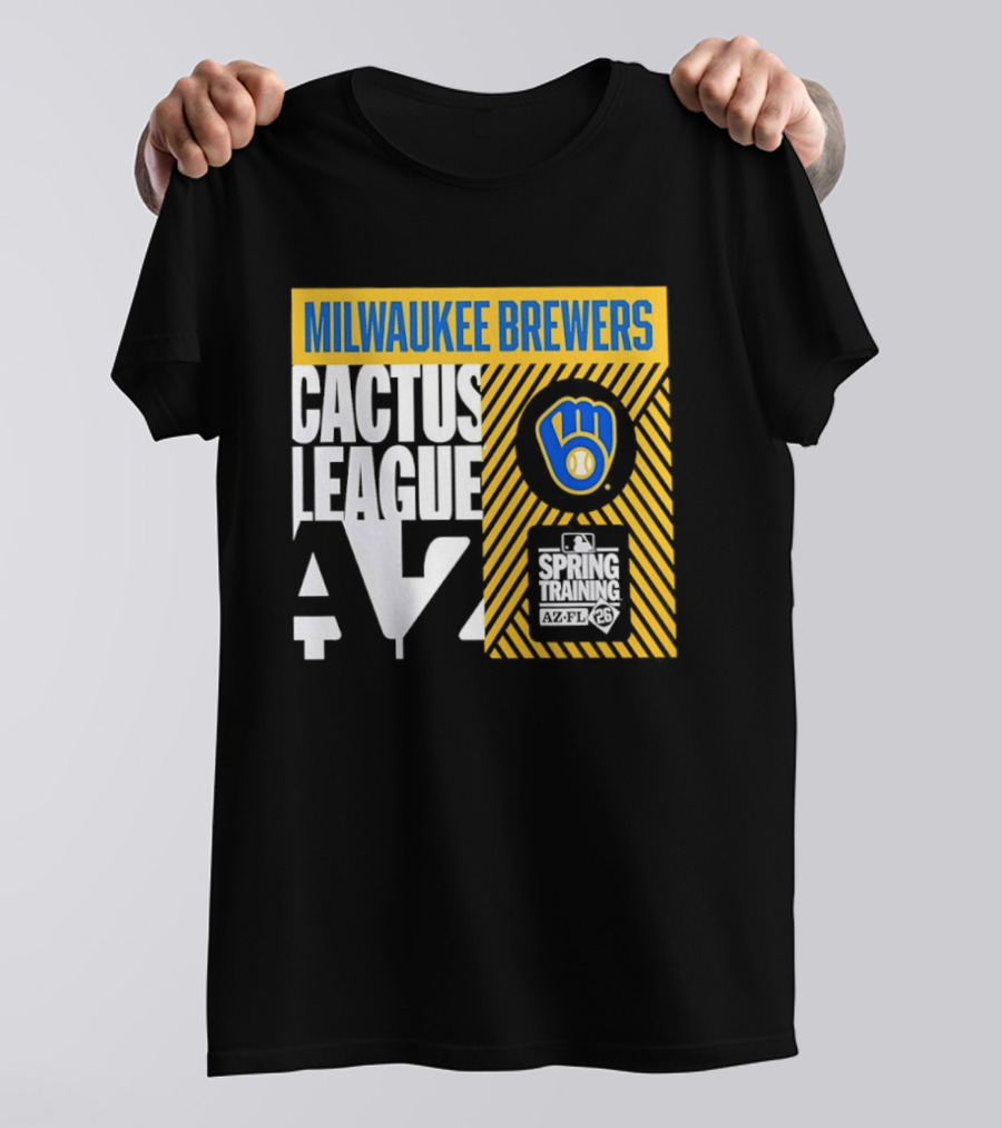 Milwaukee Brewers Cactus League Spring Training 2026 Baseball Fan Gear T-Shirt