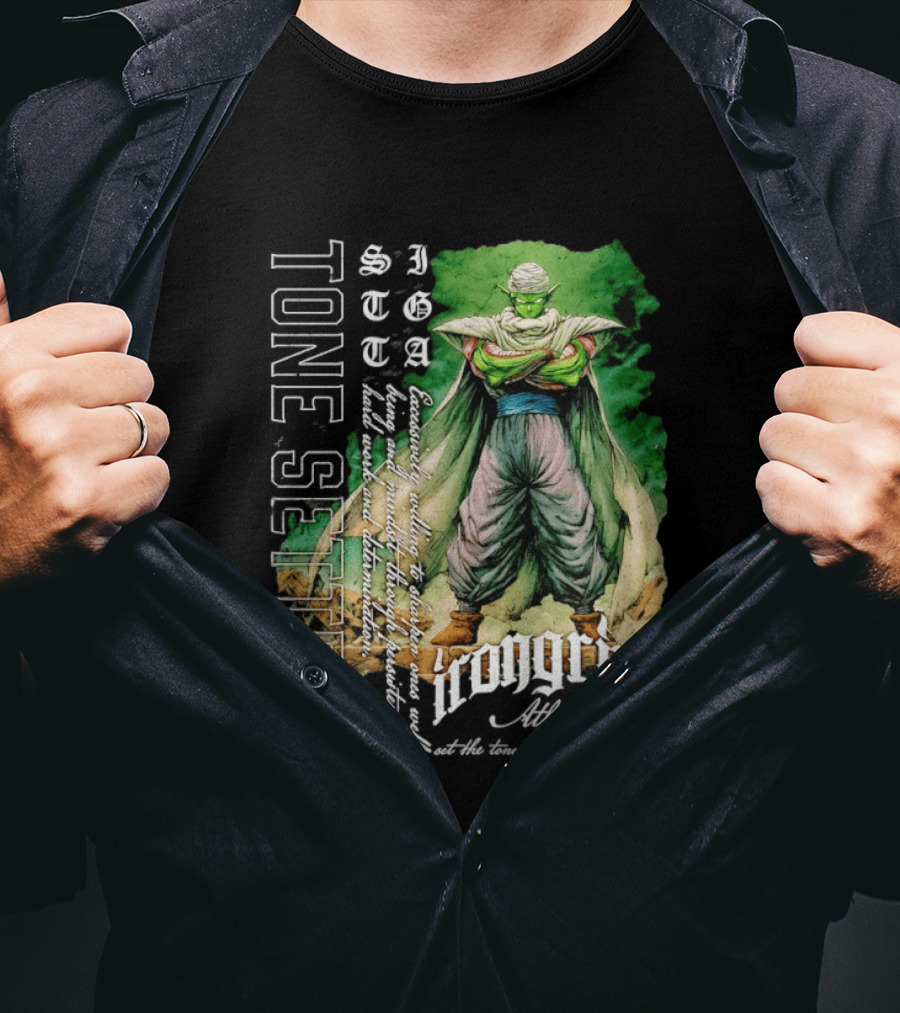 Cowardice Piccolo Dragon Ball Z Tone Setters T-Shirt