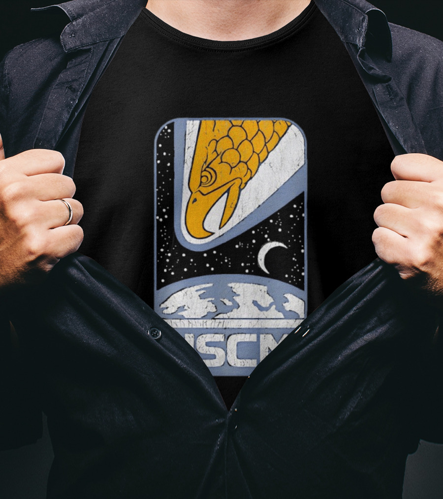 USCM Screaming Eagle Lunar Night Sky T-Shirt