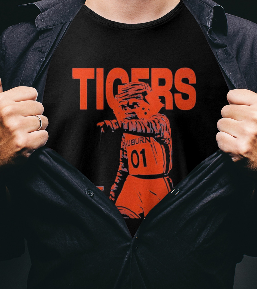 Auburn Tigers 01 Slam Auburn Sports Team T-Shirt