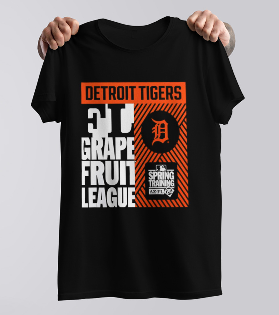 Detroit Tigers Grapefruit League Spring Training 2026 T-Shirt