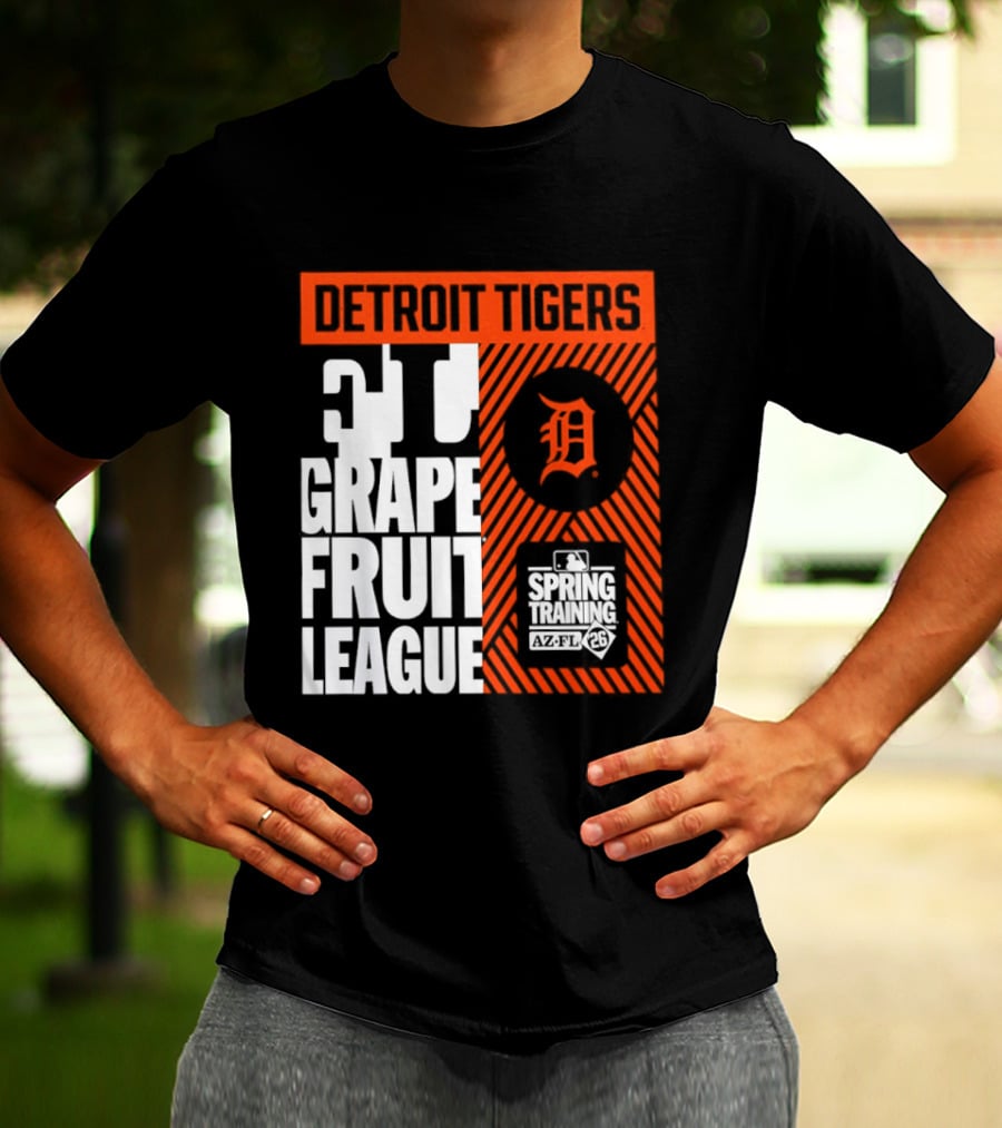 Detroit Tigers Grapefruit League Spring Training 2026 T-Shirt