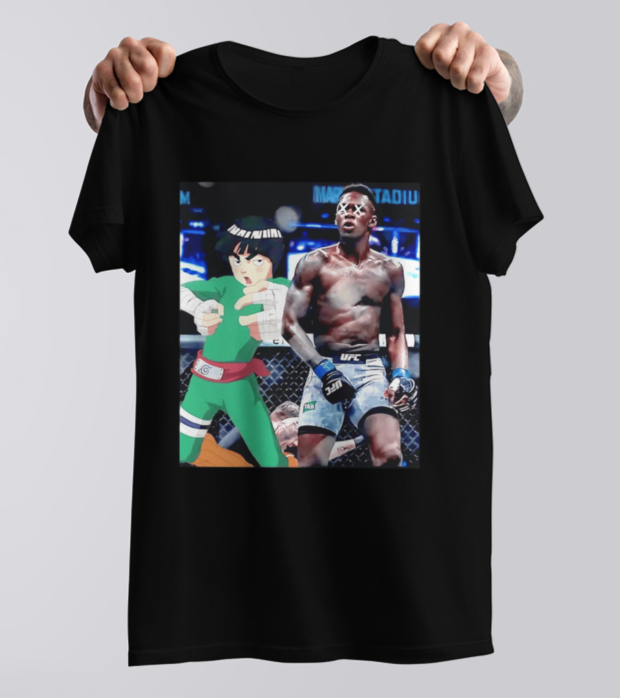 Drunken Fist Rock Lee UFC Crossover Iconic Anime Fighter T-Shirt