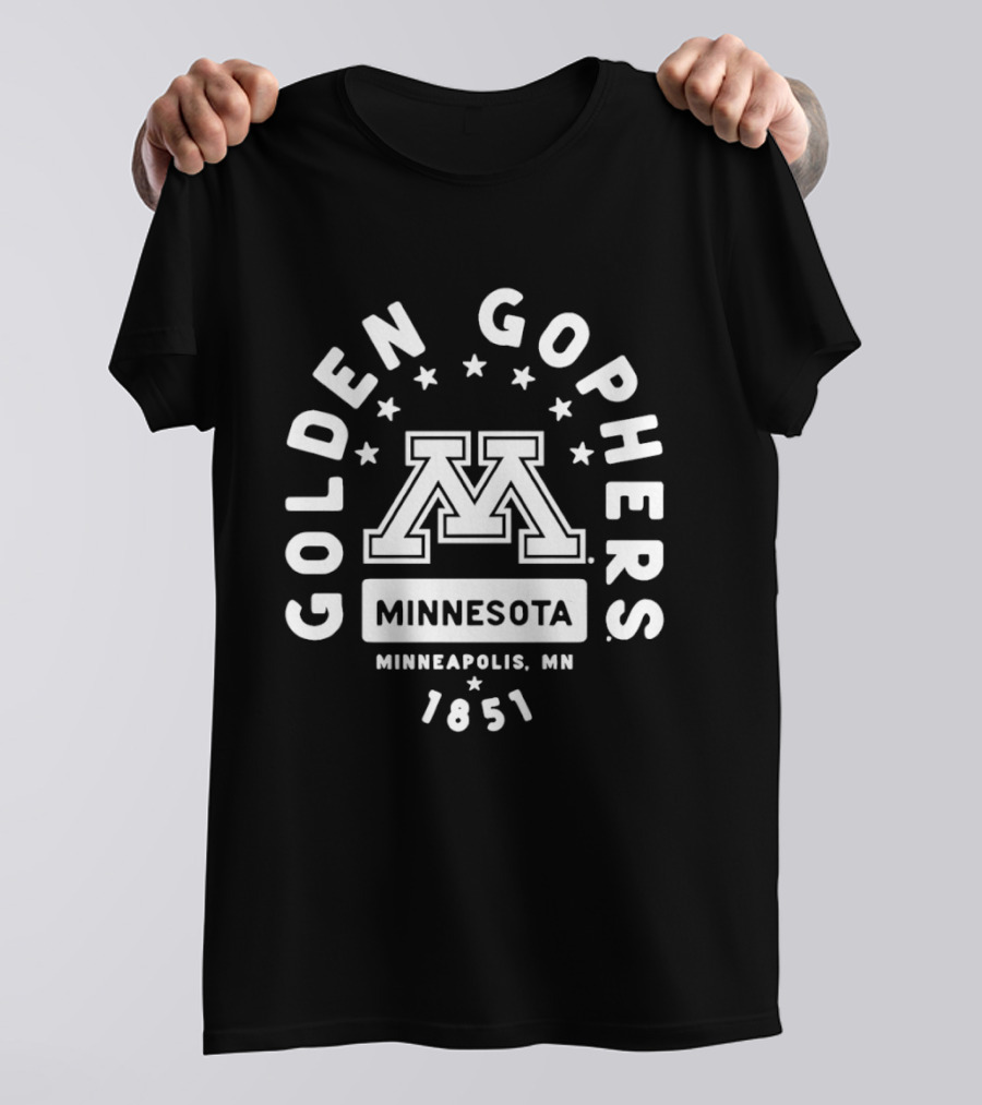 Minnesota Golden Gophers Minneapolis MN 1851 T-Shirt