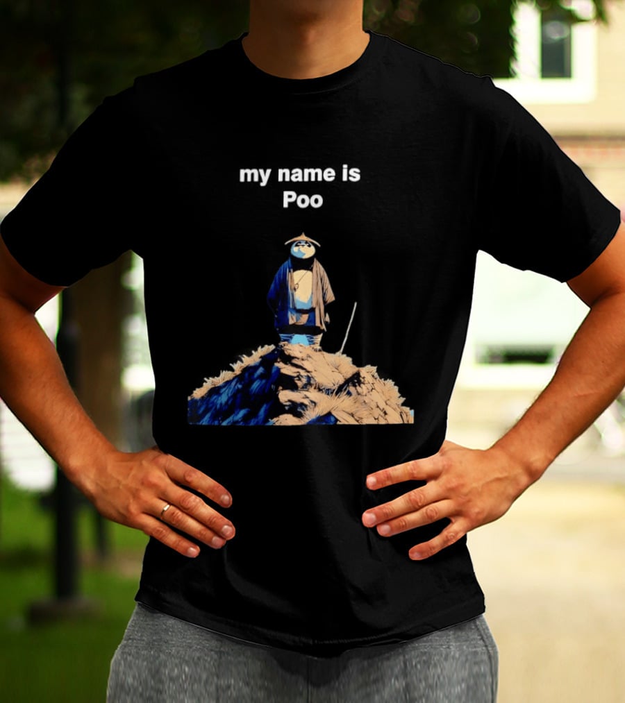 Kung Fu Panda My Name Is Poo T-Shirt