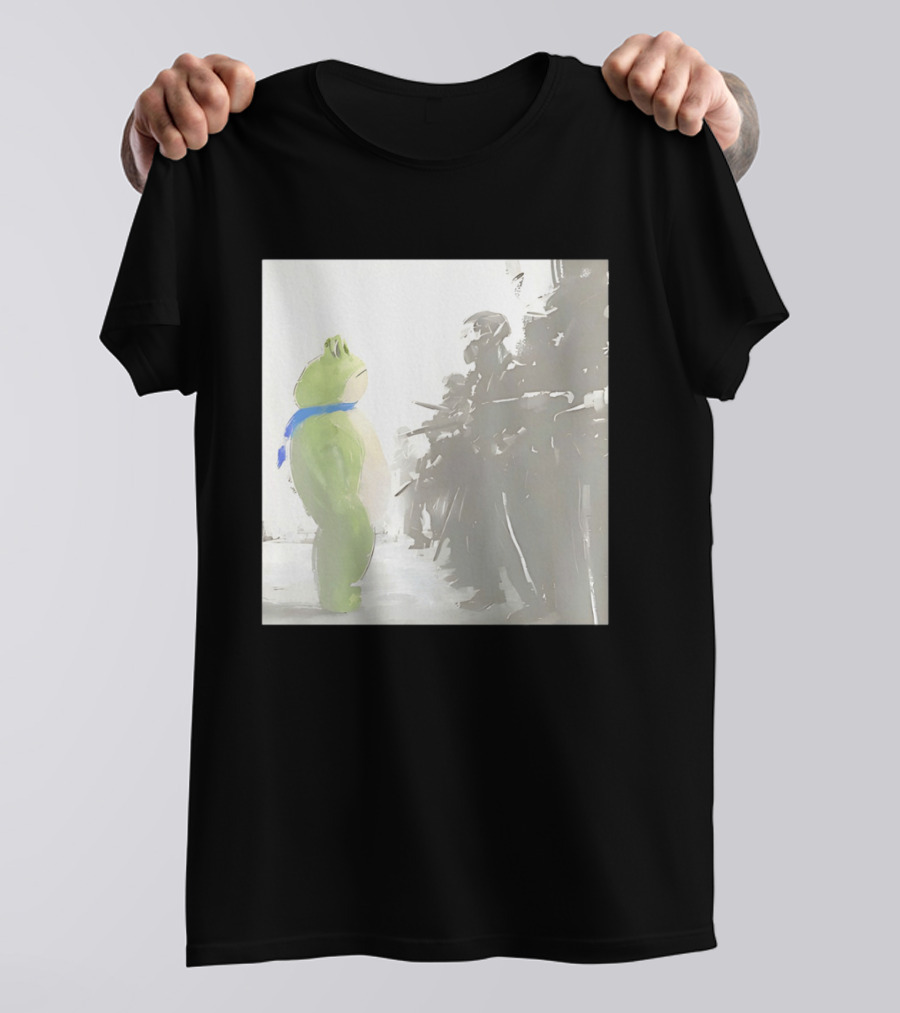 I Stand With Portland Frog Protest Rally Solidarity T-Shirt