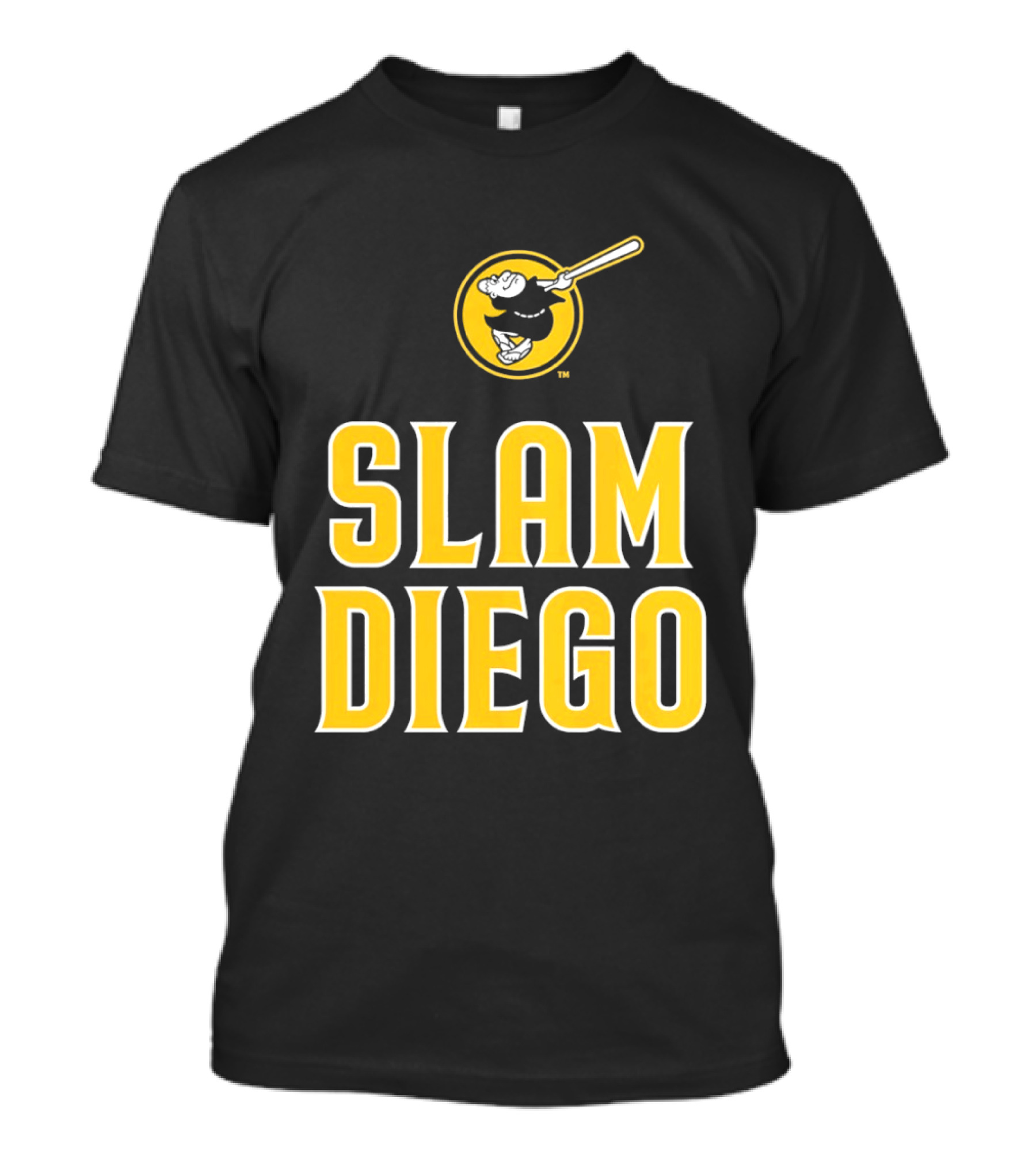 San Diego Padres Slam Diego Baseball Bat T-Shirt