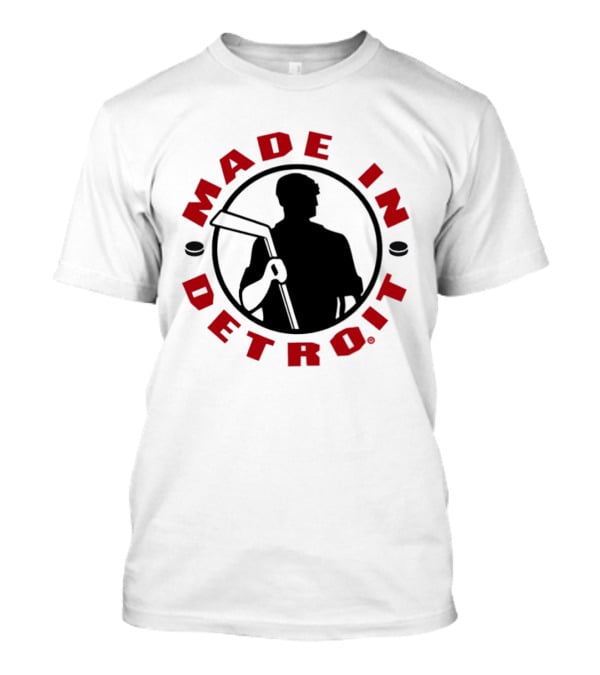 Made In Detroit Red Wings Hockey T-Shirt