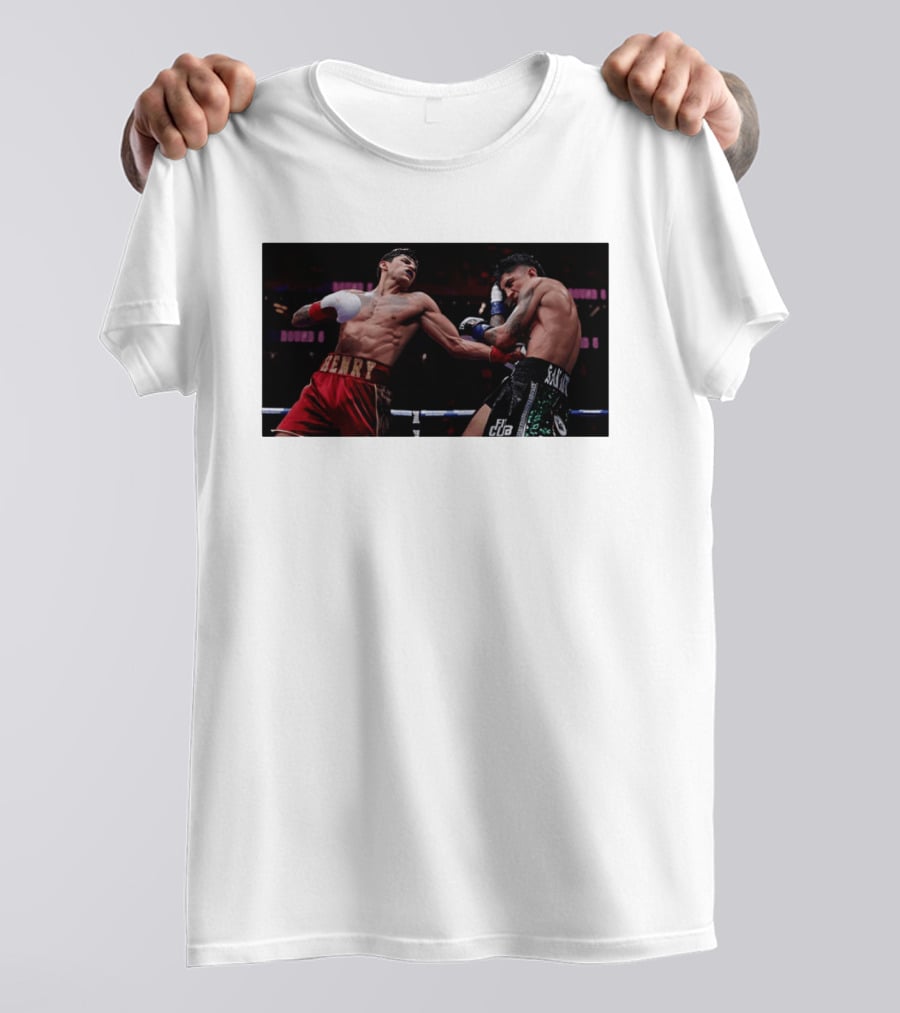 Ryan Garcia Vs Mario Barrios Boxing Match Action Round 6 T-Shirt