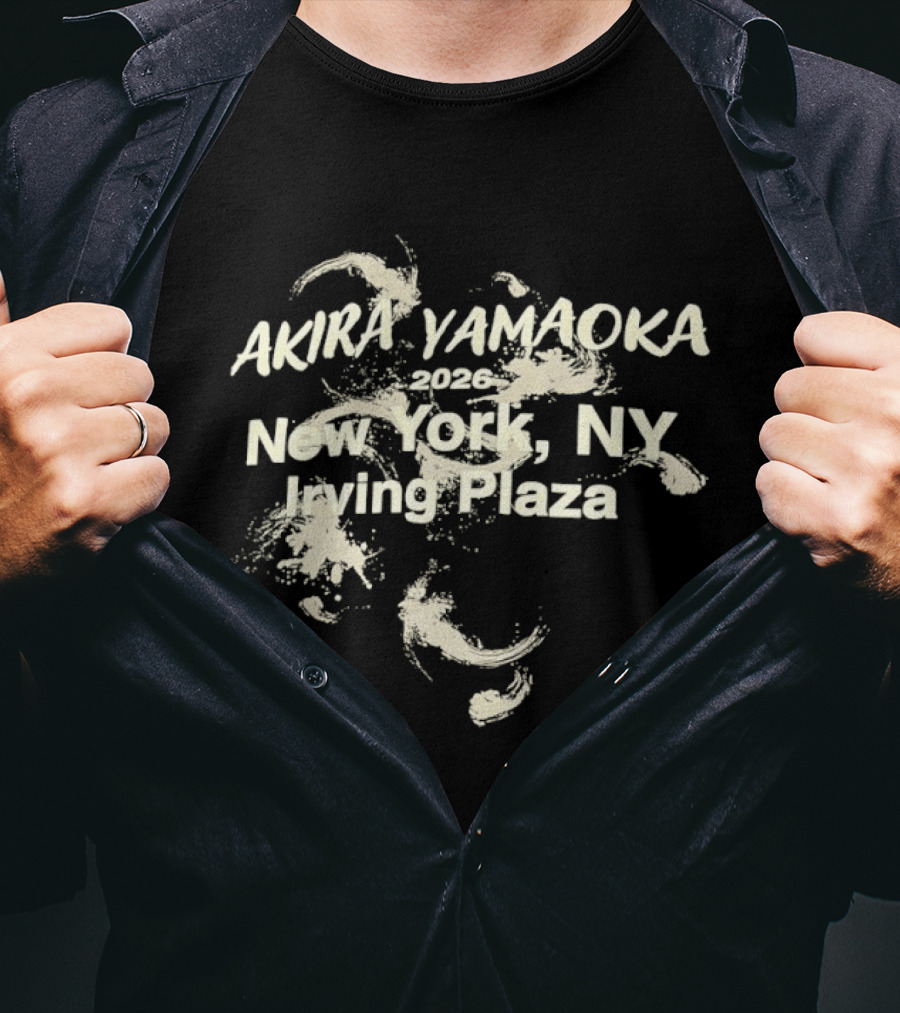 Akira Yamaoka 2026 New York NY Irving Plaza T-Shirt