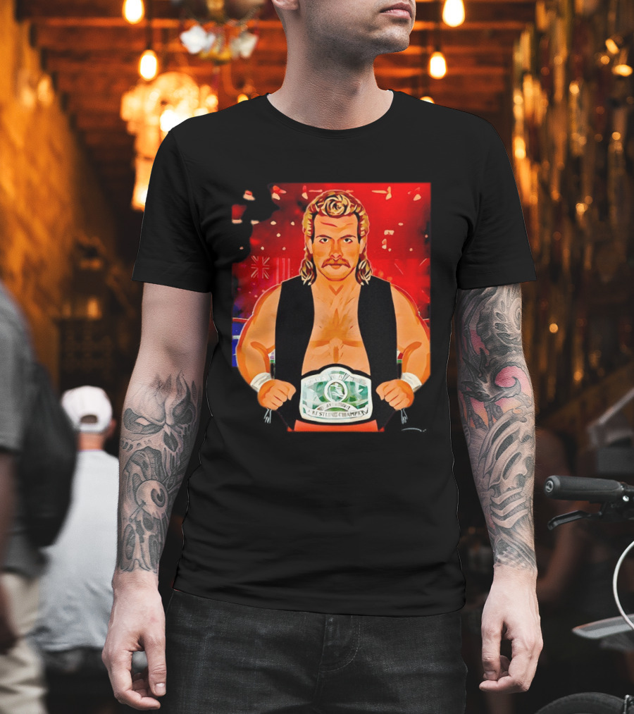 Magnum TA Wrestling Champion Belt T-Shirt