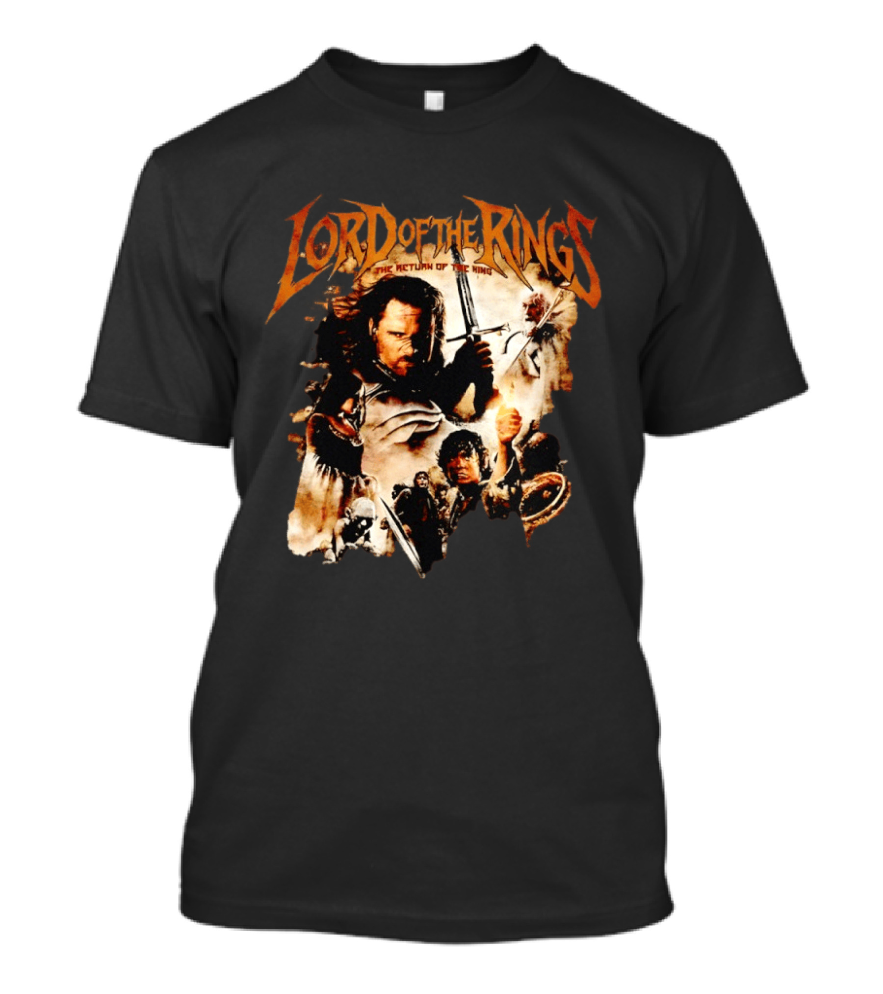 The Return Of The King Lord Of The Rings Movie Characters And Scenes T-Shirt