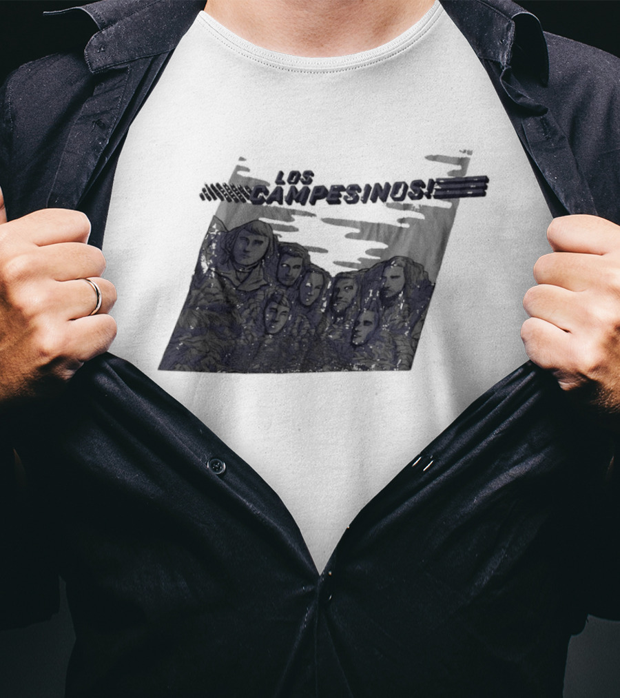 Los Campesinos Mount Rushmore Band T-Shirt