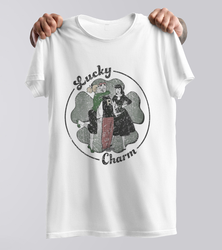 Lucky Charm St Patrick's Day Dance Embrace T-Shirt