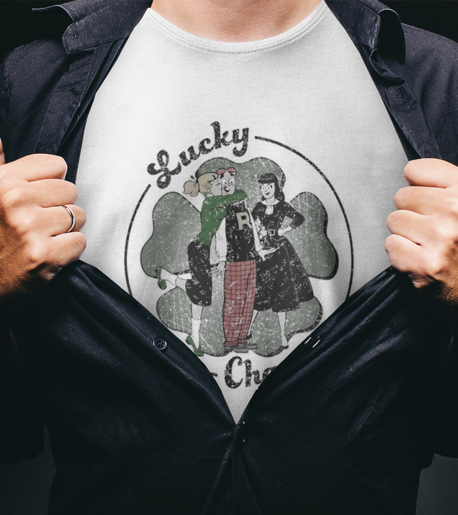 Lucky Charm St Patrick's Day Dance Embrace T-Shirt