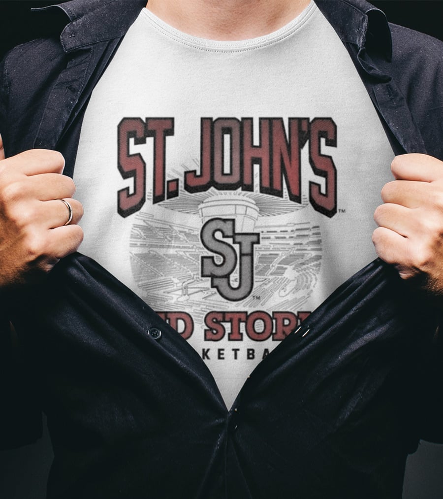 St John's Red Storm Basketball Madison Square Garden March 3 2026 Exclusive Event T-Shirt