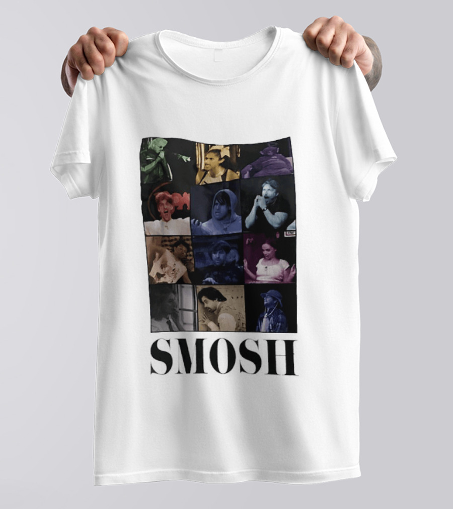 Smosh The Era Tour Collage Of Iconic Moments And Characters T-Shirt