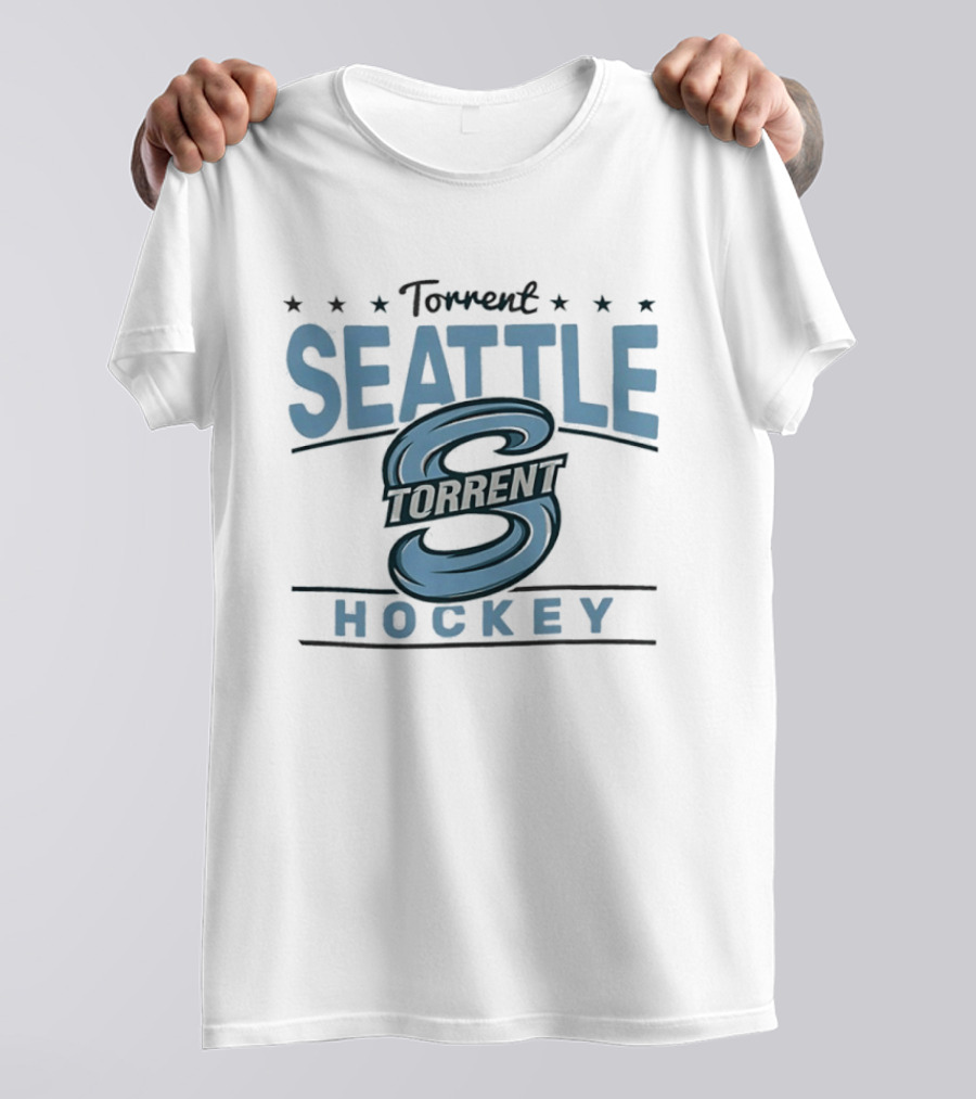Seattle Torrent Hockey Six Stars T-Shirt