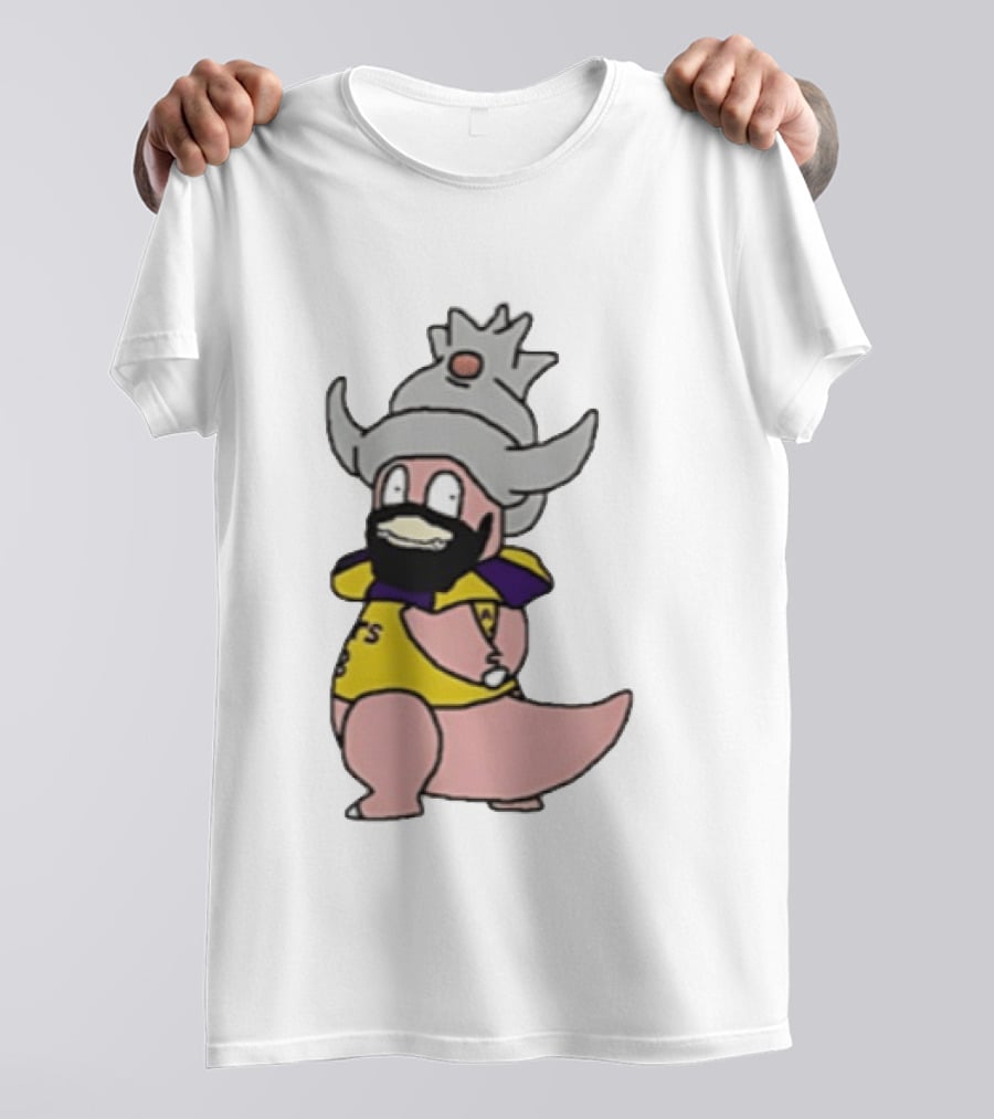 Slowking James LeBron James Los Angeles Lakers Crossover Basketball Pokémon Fusion T-Shirt
