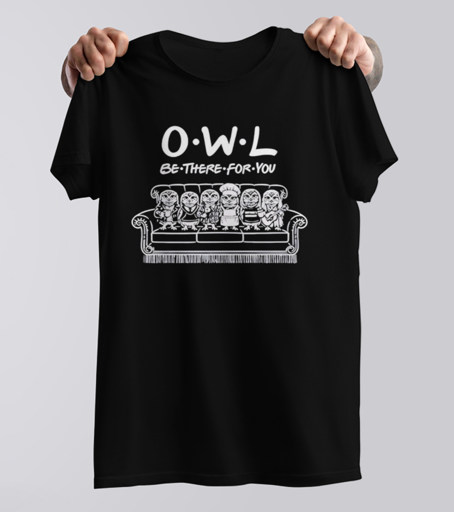OWL Be There For You Friends Couch Scene T-Shirt