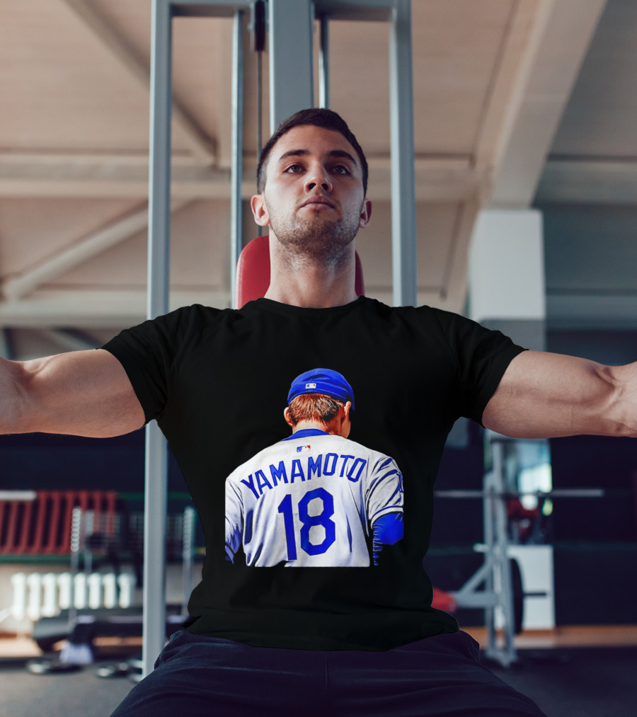 Yamamoto 18 Los Angeles Dodgers Baseball Jersey T-Shirt