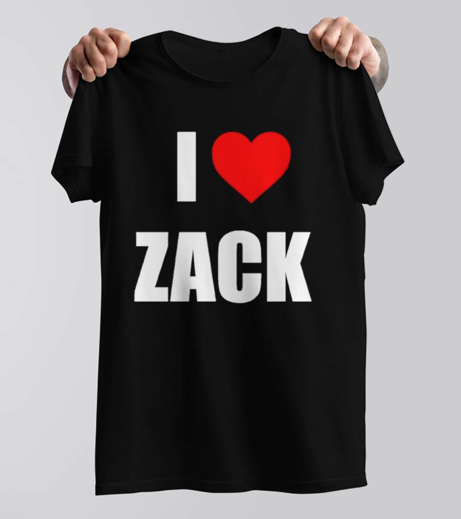 I Heart Zack Snyder American Filmmaker T-Shirt