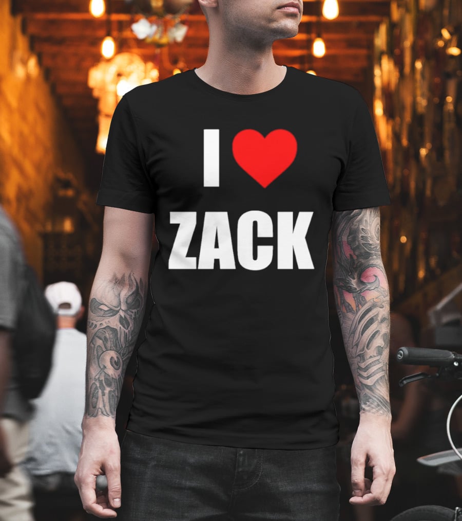 I Heart Zack Snyder American Filmmaker T-Shirt