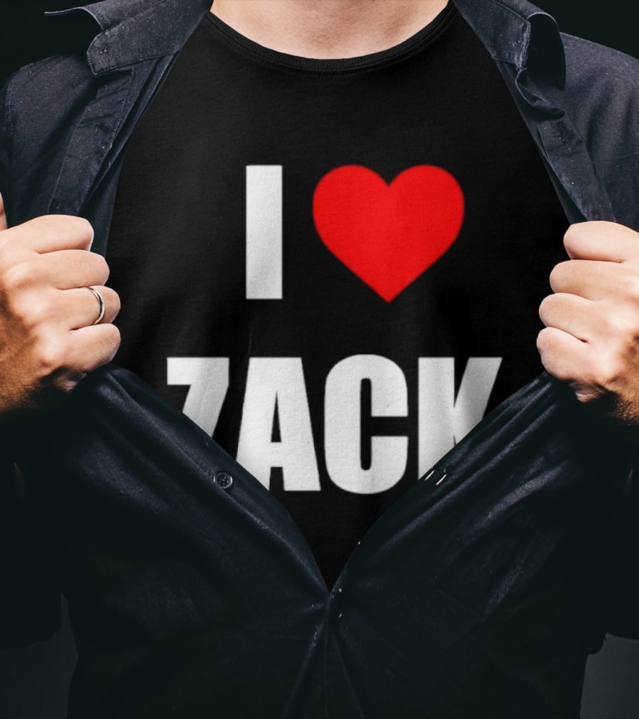 I Heart Zack Snyder American Filmmaker T-Shirt