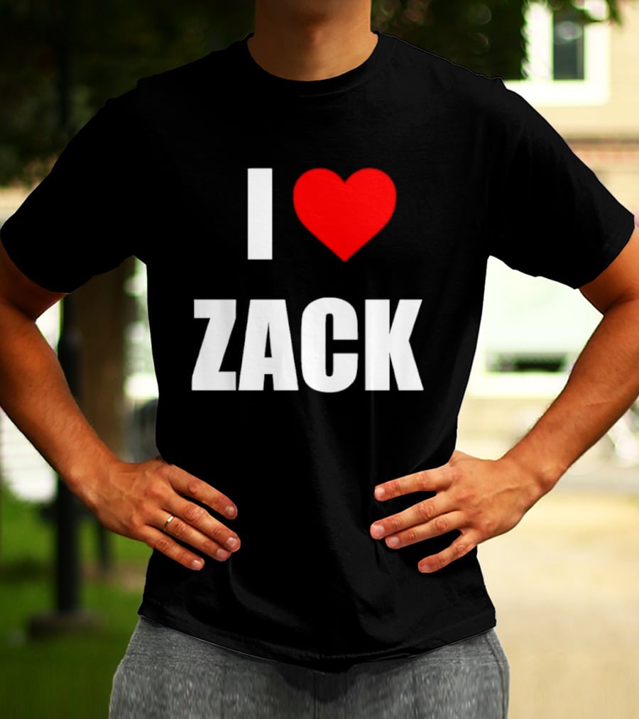 I Heart Zack Snyder American Filmmaker T-Shirt