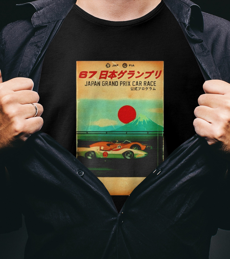 Japan Grand Prix Car Race T-Shirt