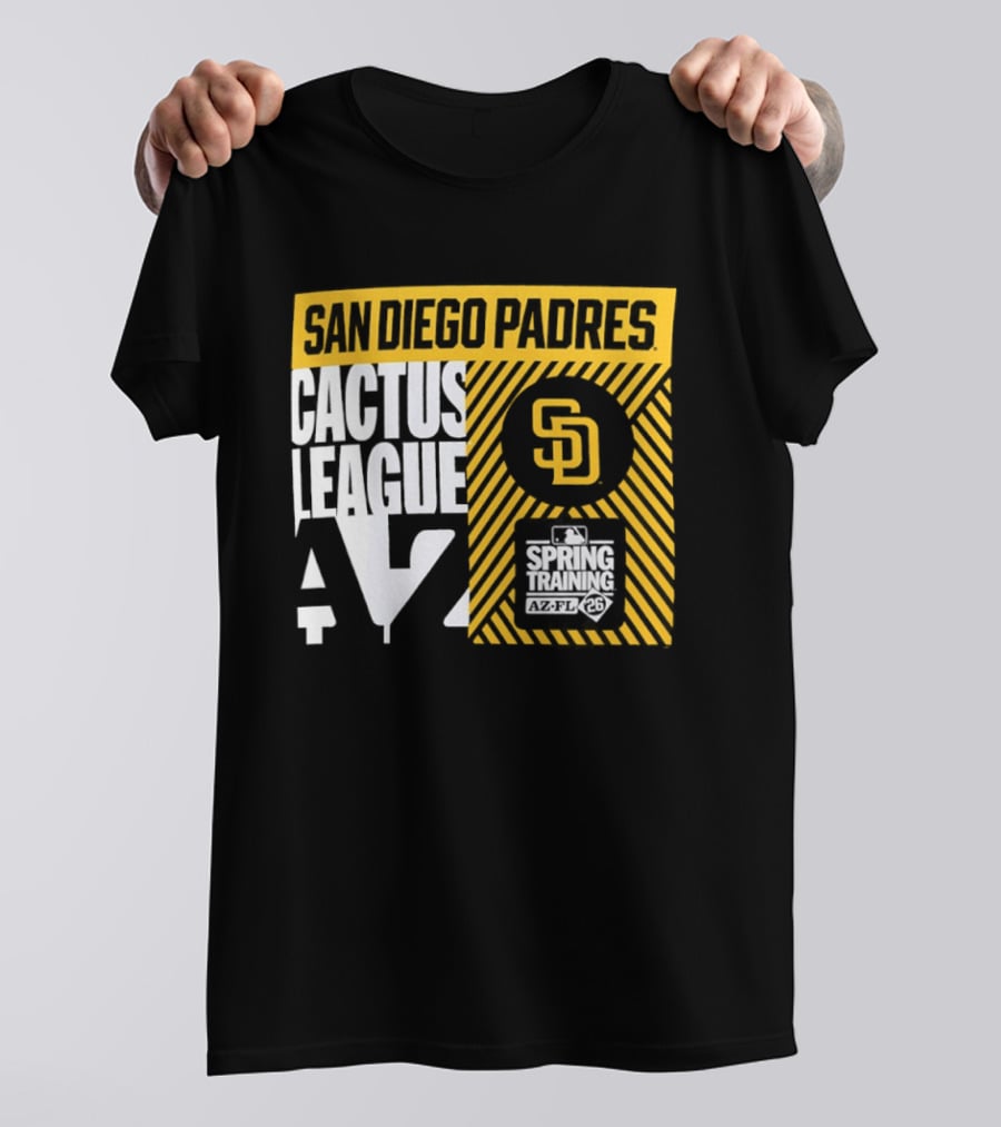 San Diego Padres Cactus League Spring Training 2026 T-Shirt