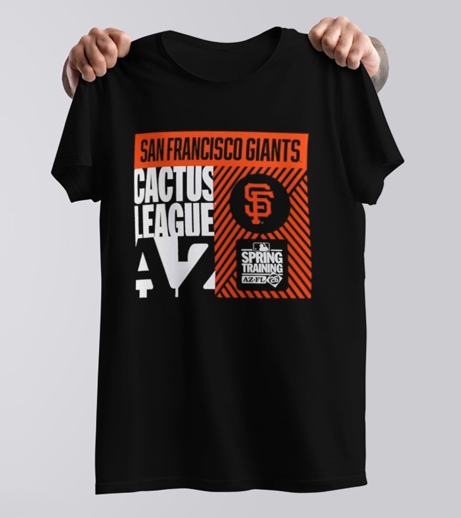 San Francisco Giants Cactus League AZ Spring Training 2026 SF T-Shirt