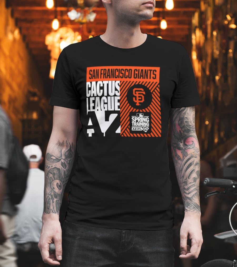 San Francisco Giants Cactus League AZ Spring Training 2026 SF T-Shirt