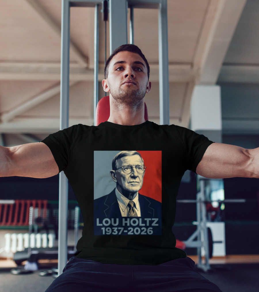 Lou Holtz 1937 2026 Memorial T-Shirt