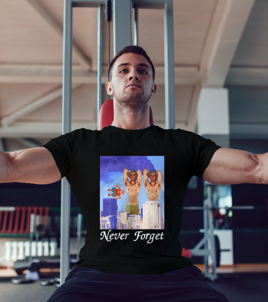 Never Forget When Clav Got Mogged By ASU Frat Leader Giants In Cityscape T-Shirt