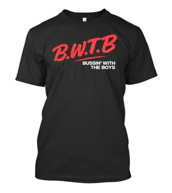 BWTB Bussin' With The Boys Retro Red T-Shirt