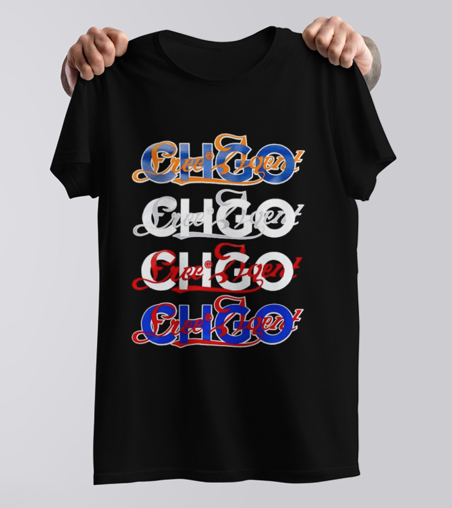 Chicago Bears Cubs Bulls White Sox Free Agent CHGO T-Shirt