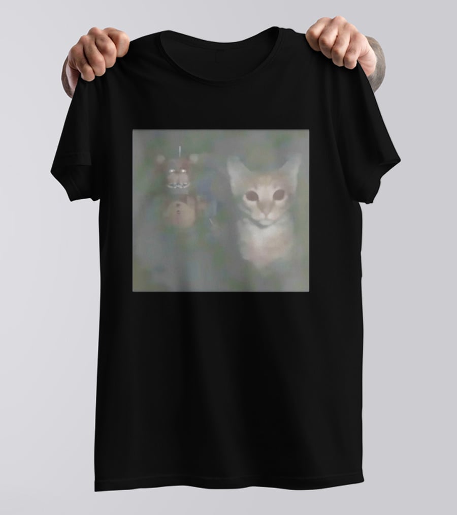 Fnaf Cat Horror And Creepy Animatronic Fantasy T-Shirt