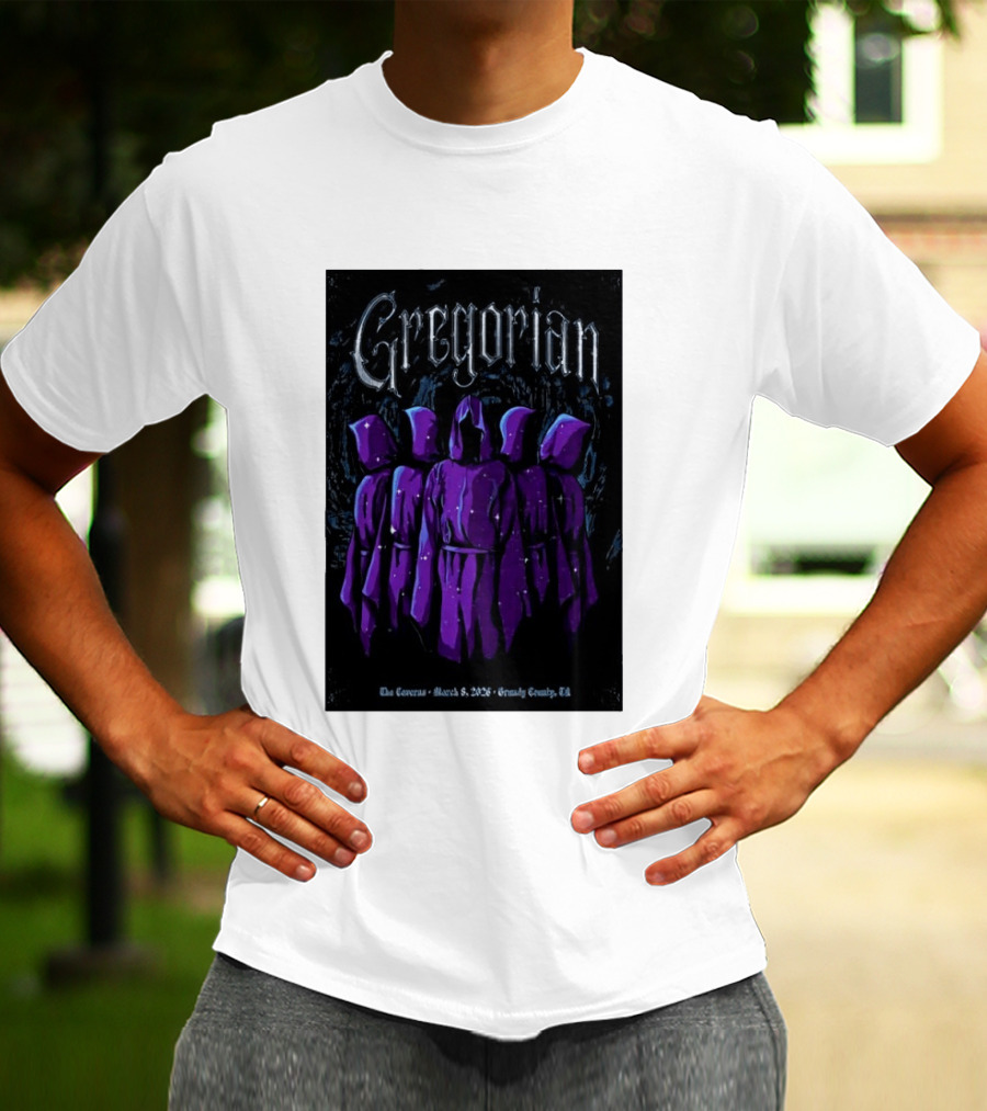 Gregorian March 8 2026 The Caverns Grundy County TN T-Shirt