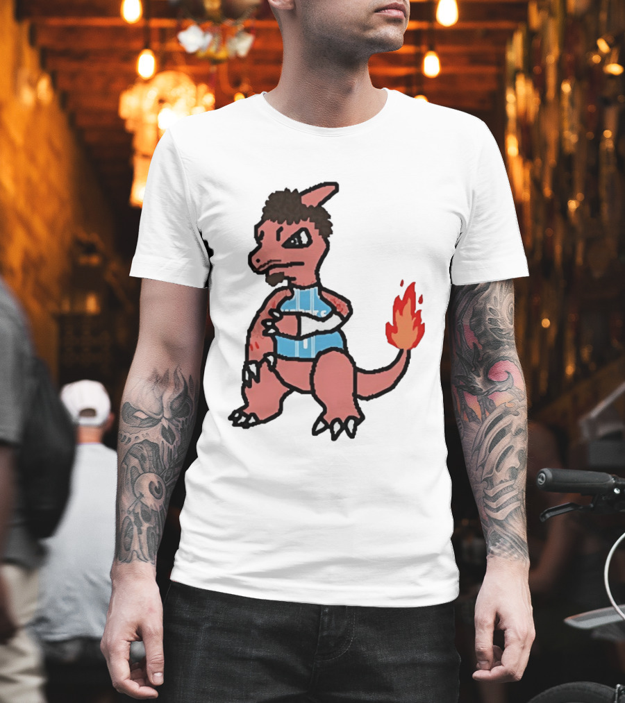 Charmelo Ball Crossover LaMelo Ball Charlotte Hornets Cartoon Character Mashup T-Shirt