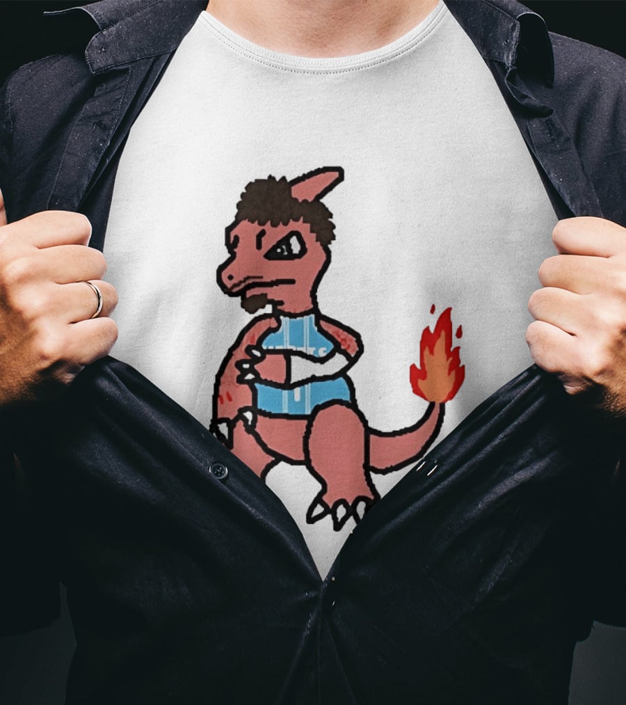 Charmelo Ball Crossover LaMelo Ball Charlotte Hornets Cartoon Character Mashup T-Shirt