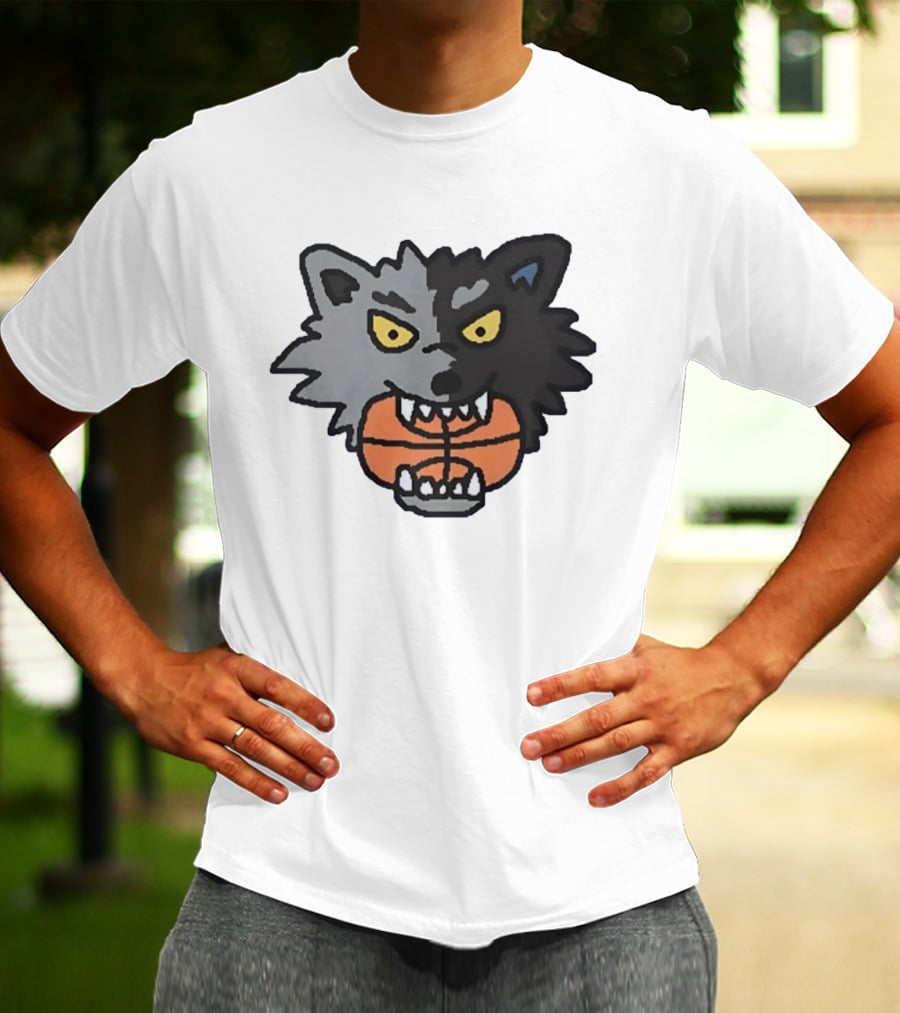 Minnesota Timberwolves Wolf Basketball Fan T-Shirt