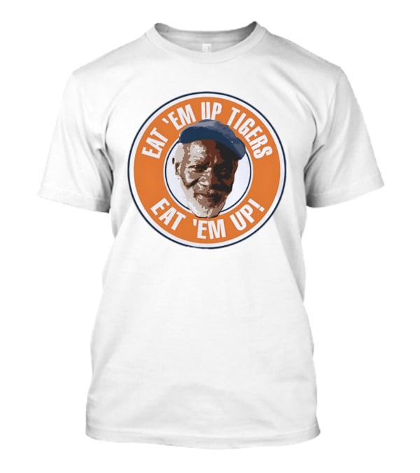 Eat 'Em Up Tigers Eat 'Em Up Vintage Style Motivational T-Shirt