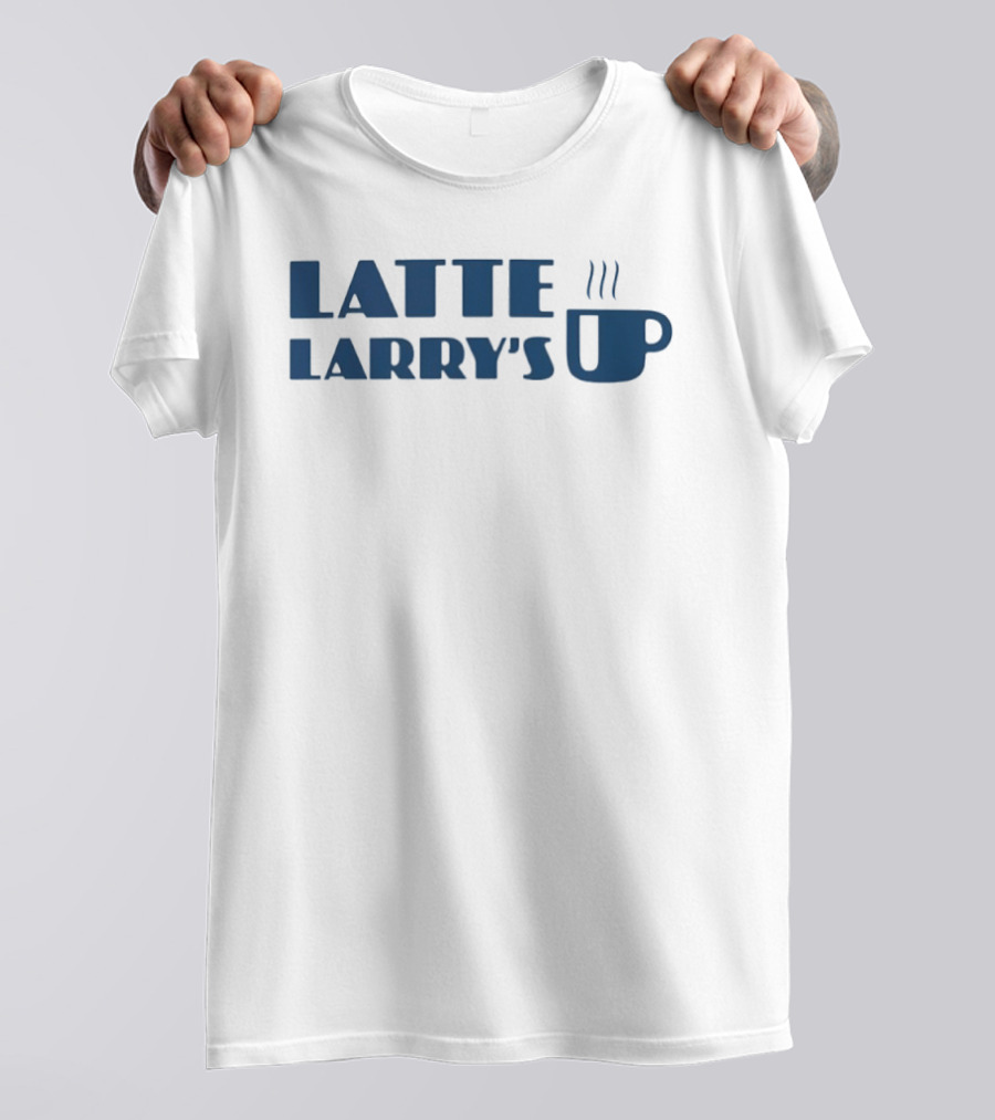 Latte Larry's Coffee Steam T-Shirt