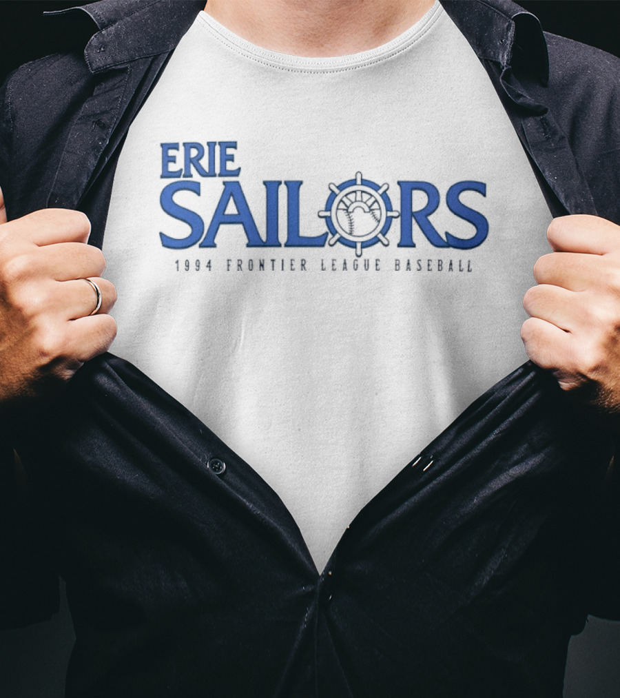Erie Sailors 1994 Frontier League Baseball T-Shirt