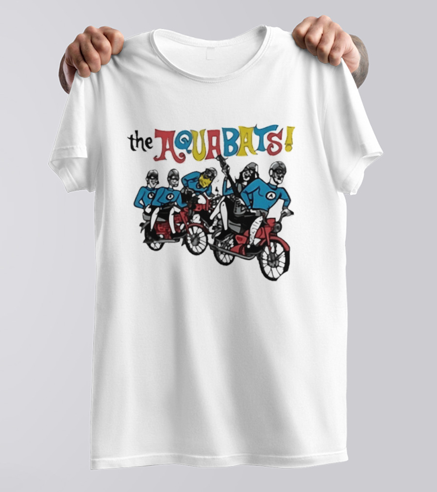 The Aquabats On Bike Rocking Guitar Adventure T-Shirt