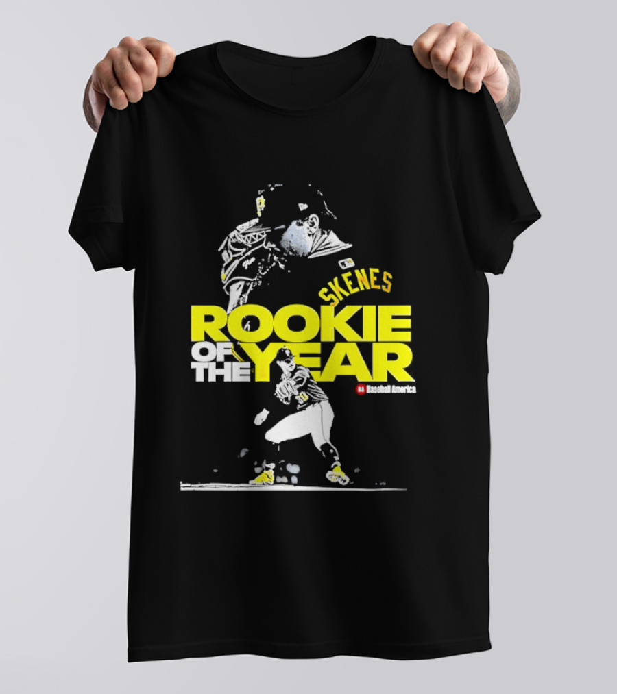 Paul Skenes Pittsburgh Pirates Rookie Of The Year T-Shirt