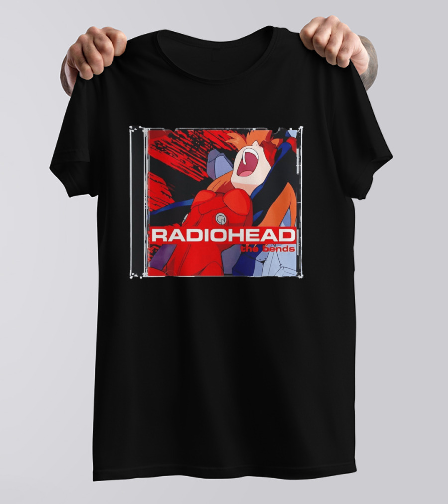Radiohead The Bends Asuka Anime T-Shirt